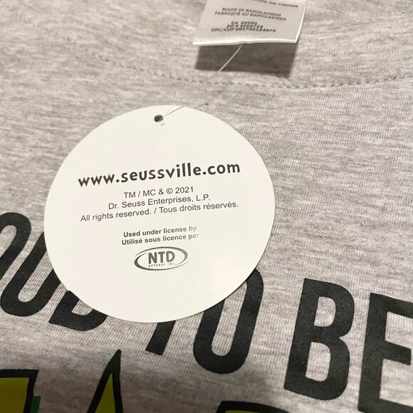 Dr Seuss The Grinch Womens Size 4X Shirt Good To Be Bad - Picture 3 of 16